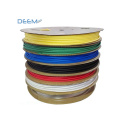 DEEM Low shrinkage temperature heat shrinable tubing for wire grouping and marking